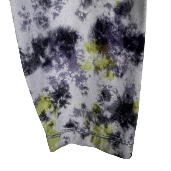 Lululemon Align High Rise Leggings Tie Dye Cropped Size 14 - Picture 4 of 9